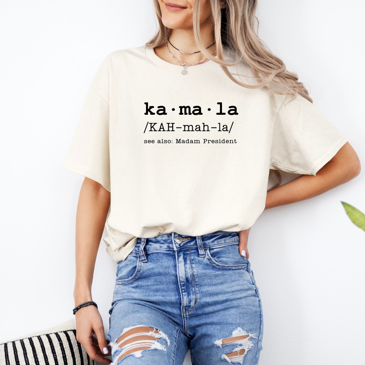 /KAH-mah-la/ T-shirt