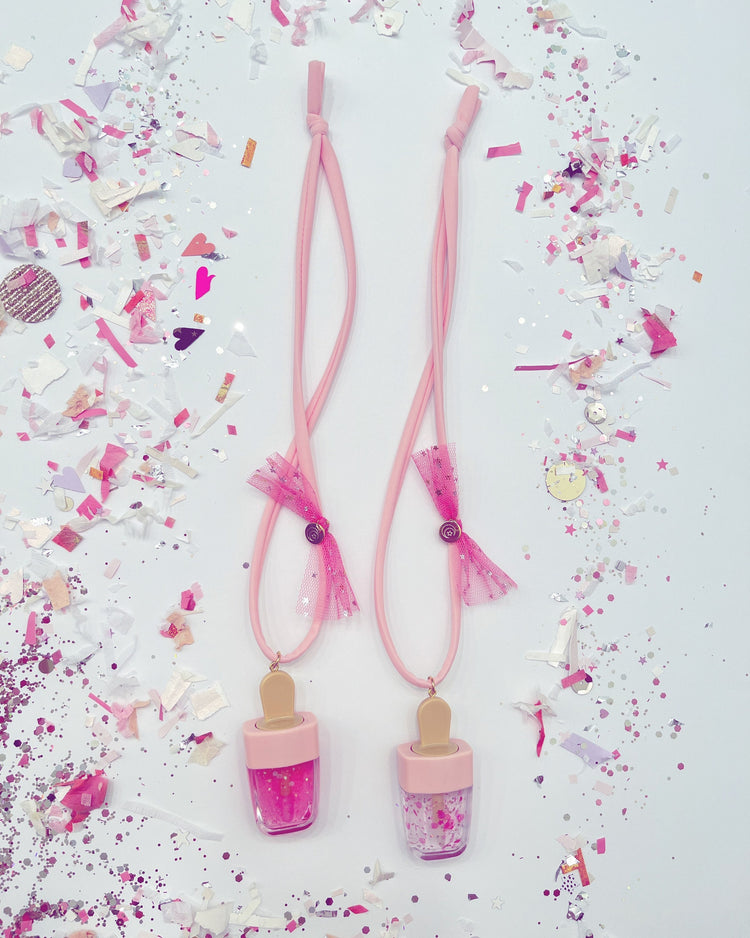 Popsicle Lipgloss Necklaces